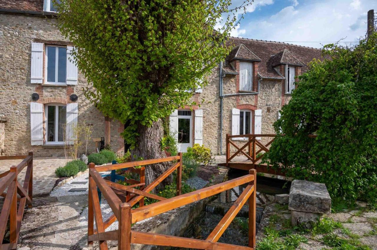 Le Moulin De Cutesson O Dela Du M Bed and Breakfast Villenauxe Exterior foto