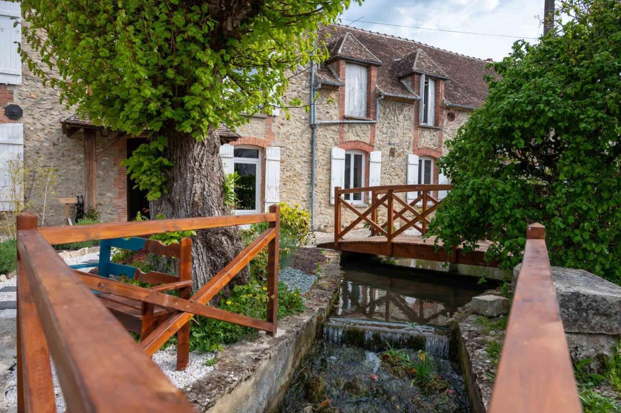 Le Moulin De Cutesson O Dela Du M Bed and Breakfast Villenauxe Exterior foto